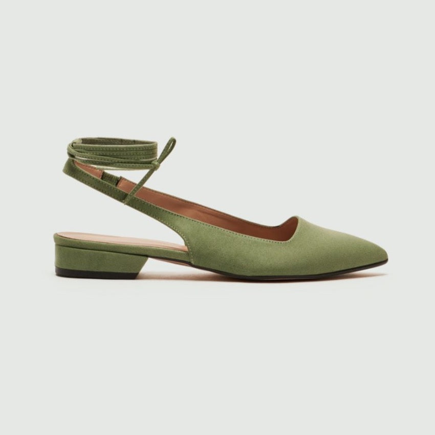 EMME MARELLA POINTED SLINGBACK SHOES