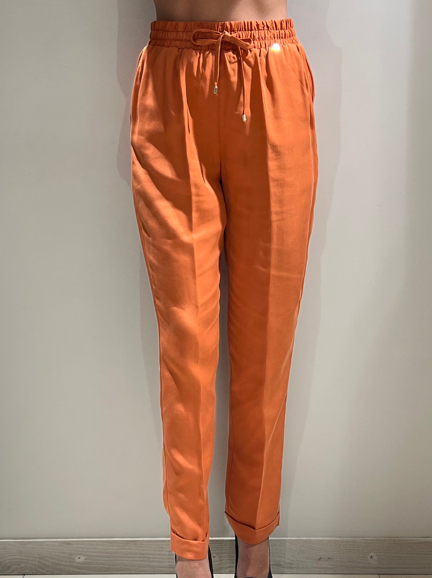 Pantalone fashion biem arancio